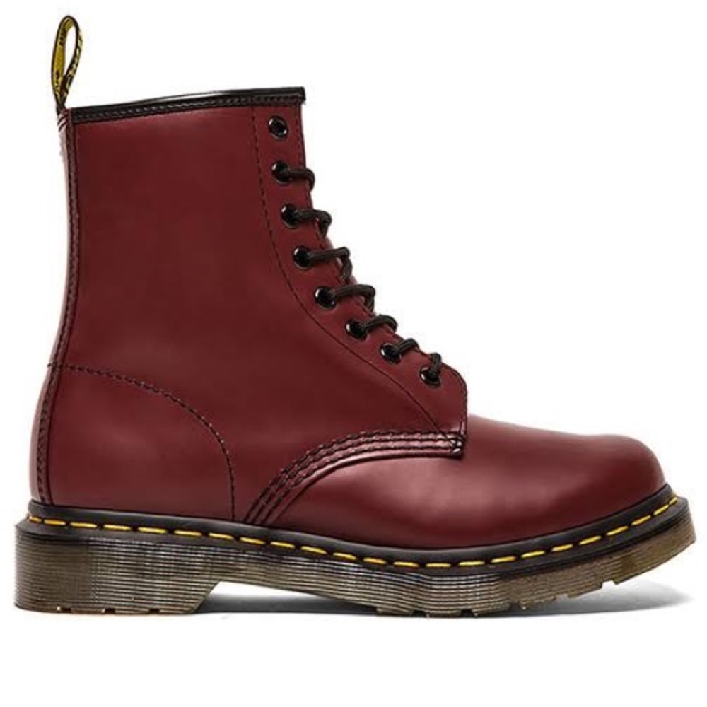 Dr. Martens 1460 8-Eye Boots - Cherry Red
